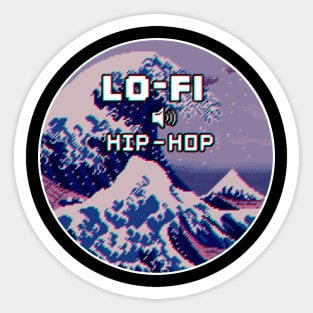 Lo-Fi Hip-Hop v2 Sticker